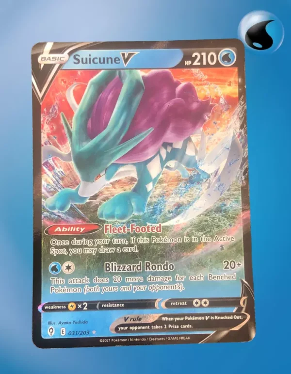 Suicune V 031/203 Evolving skiesex