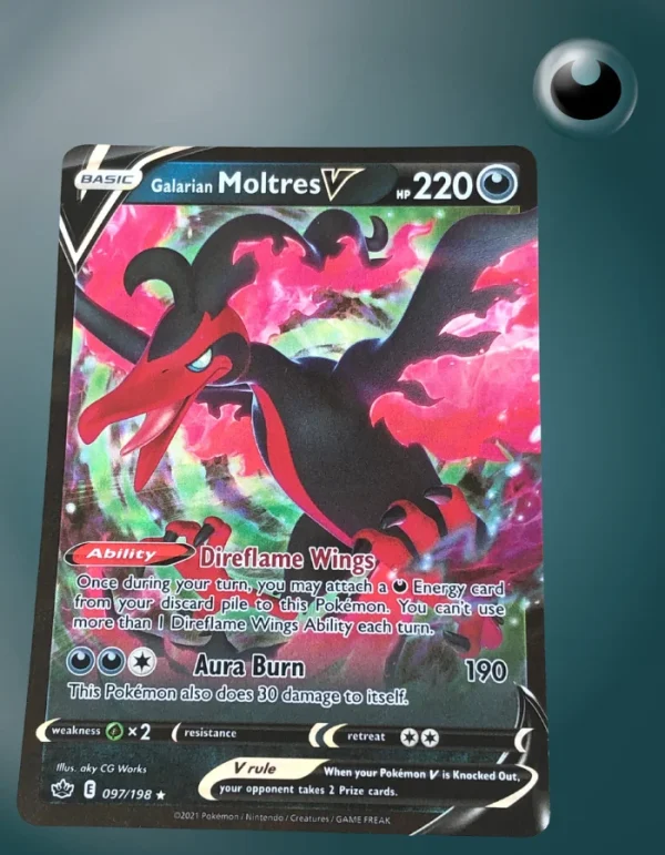 Galarian Moltres V 097/198 Chilling Reign - TCG Coleccionistas