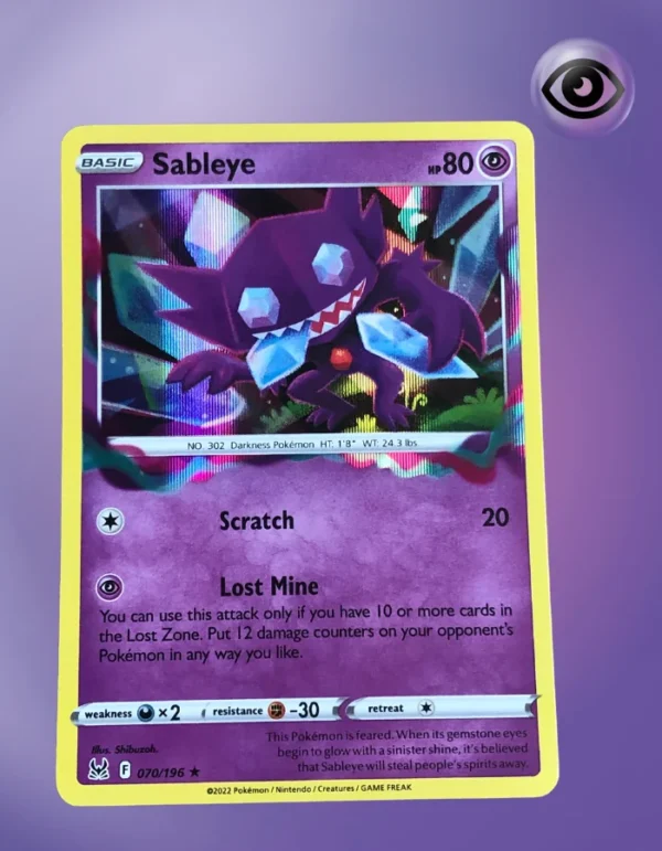 Sableye Lost Origin 070/196