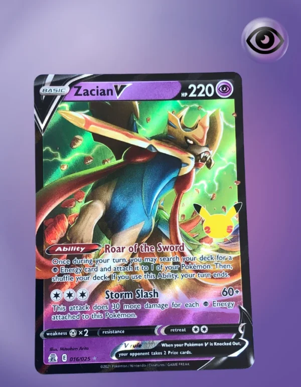 Zacian V 016/025 Celebrations