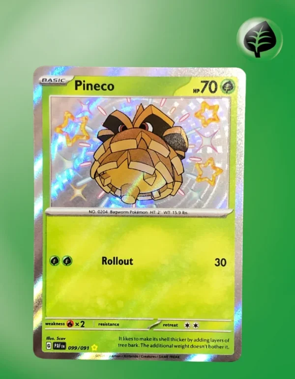 Pineco 099/091 Paldean Fates