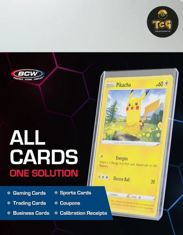 Paquete 25 Toploaders Bcw 3 X 4 Pulgadas 25 Sleeves | Meses Sin Interés - Foto 3