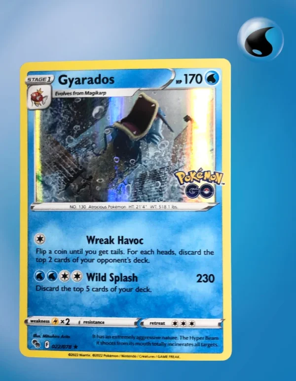 Gyarados Pokémon Go 022/078