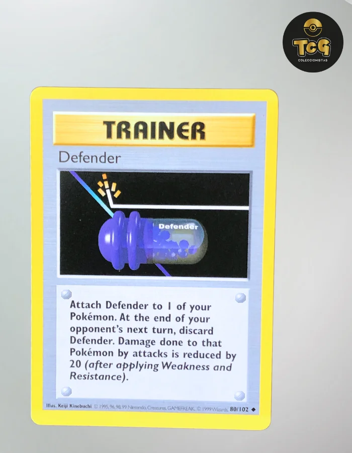 Defender Shadowless Base Set 80/102 - TCG Coleccionistas