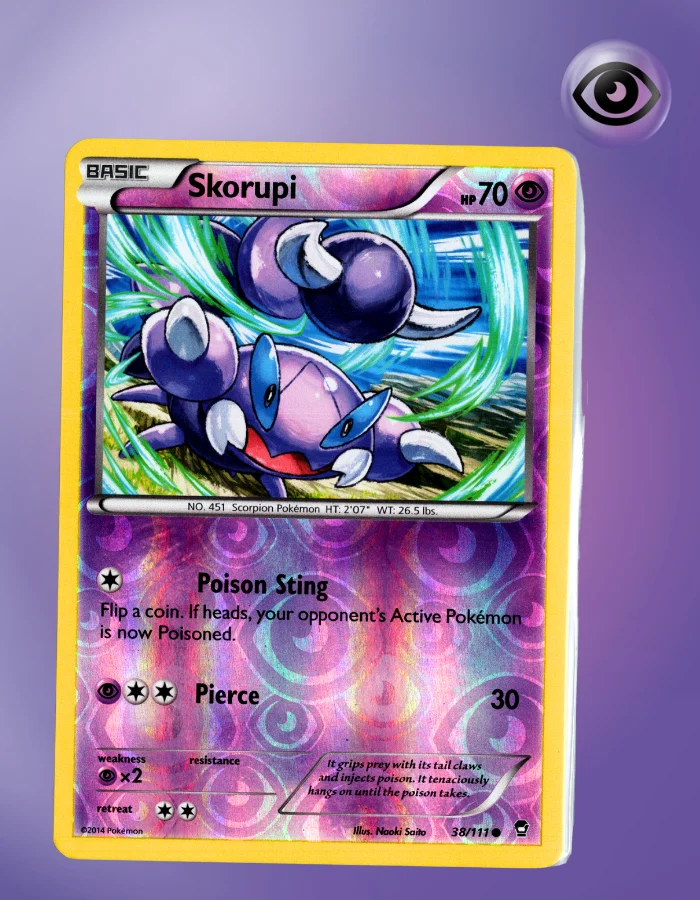Pokemon - Golett (42/111) - XY Furious Fists - Carta Reverse Holo - Gioco Di Carte Collezionabili - 3