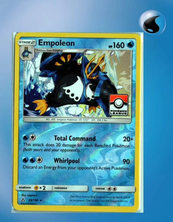 Empoleon 34/156 Championship League Organized Play Promos