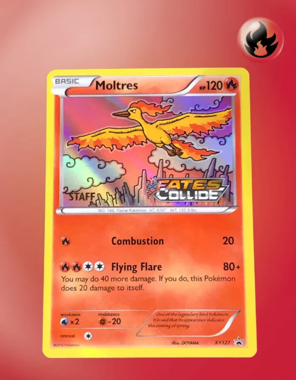 Moltres - XY127 - (STAFF) Holo Promo