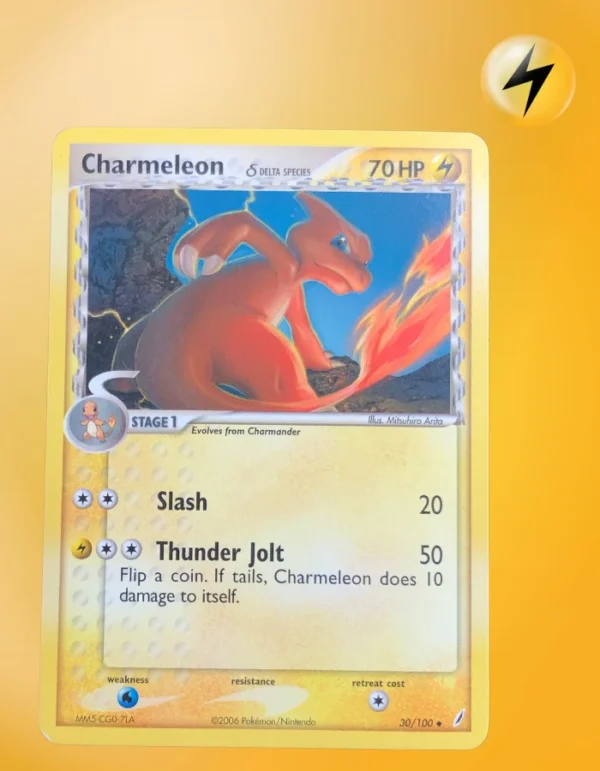 Charmeleon 30/100 Ex Crystal Guardians