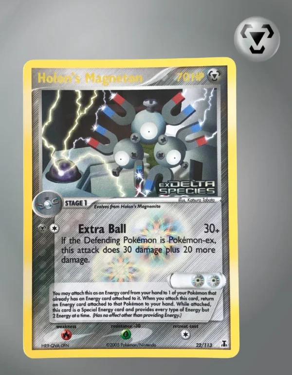 Holon's Magneton Ex Delta Species 22/113 Reverse Holo Stamped