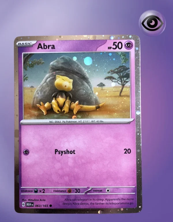Abra 063/165 Pokémon 151