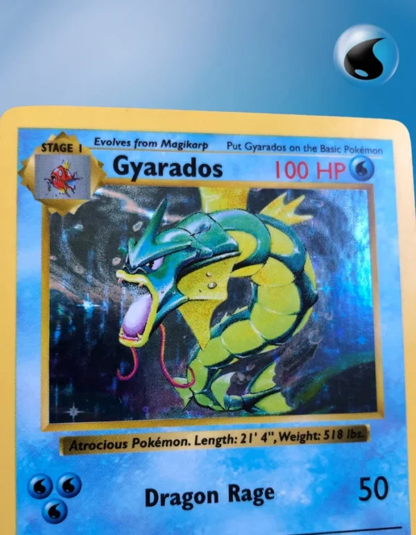 Gyarados Base Set Shadowless 6/102 - Imagen 2