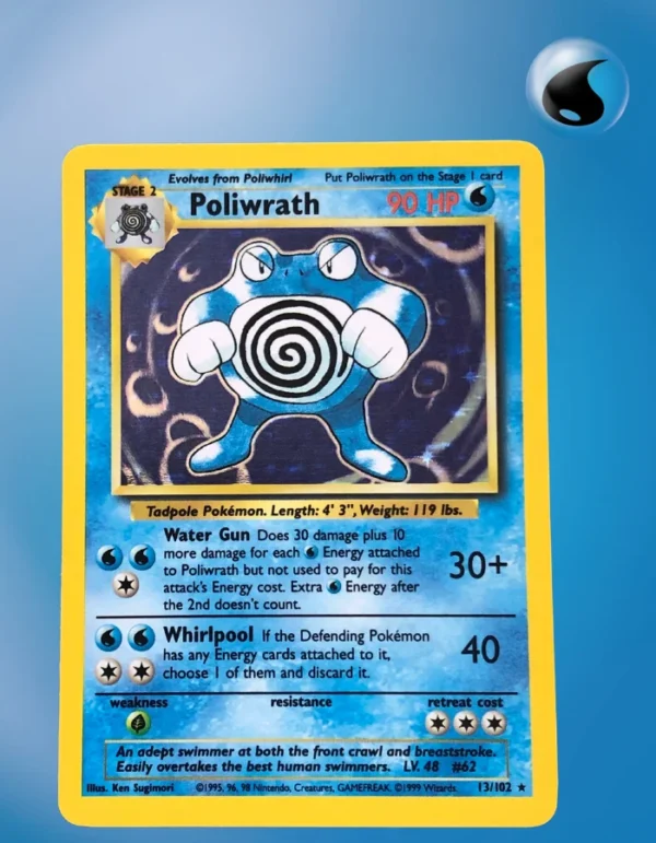 Poliwrath 13/102 Base Set LP