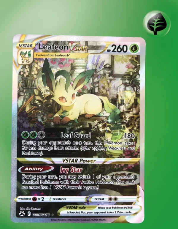 Leafeon Vstar GG35/GG70 Crown Zenith