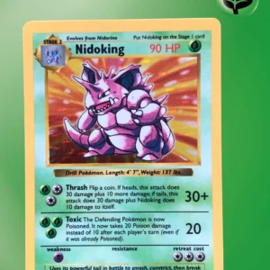 Nidoking Base Set Shadowless 11/102 MP