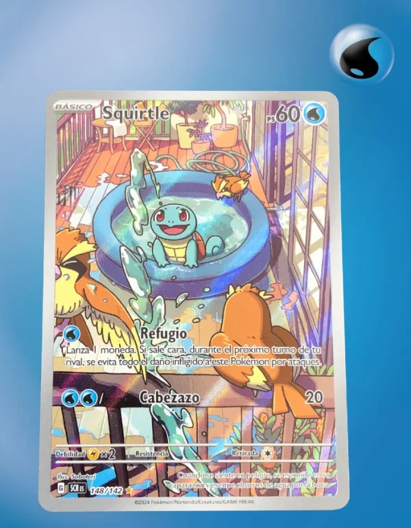 Squirtle 148/142 Stellar Crown Spanish