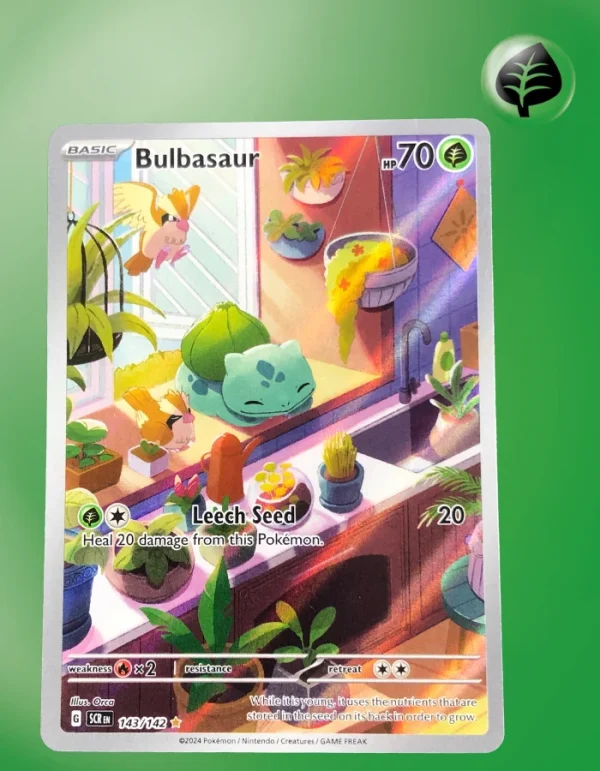Bulbasaur 143/142 Stellar Crown - TCG Coleccionistas
