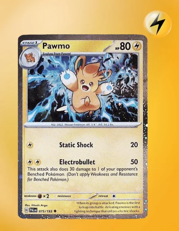 Pawmo 075/193 Cosmos Holo Paldea Evolved Promo