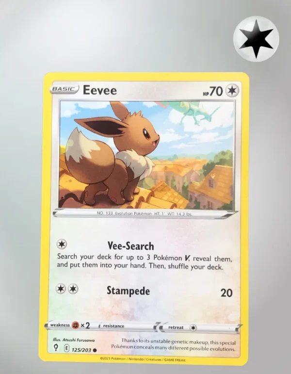 Eevee 125/203 Evolving Skies
