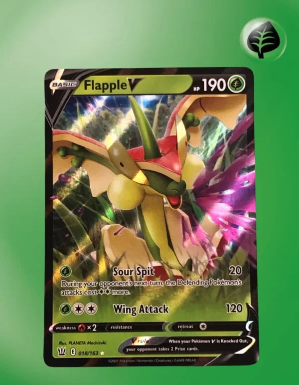 Flapple V 018/163 Battle Styles