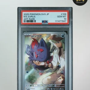 2025 N's Zorua 108 SV9 JP PSA 10