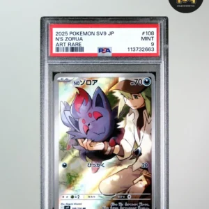 2025 N's Zorua 108 SV9 JP PSA 9