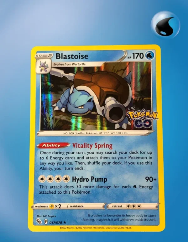 Blastoise 017/078 Pokémon Go