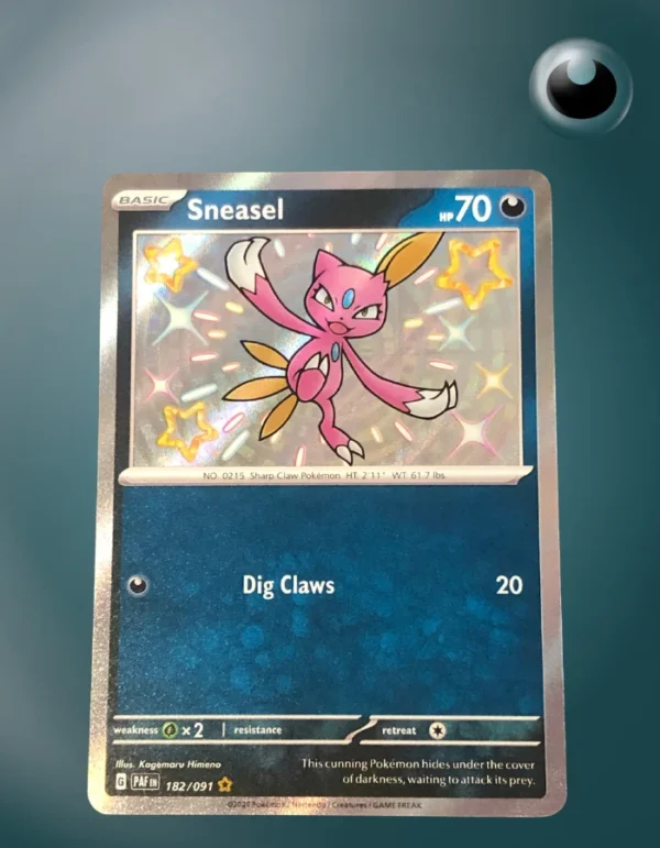Sneasel 182/091 Paldean Fates