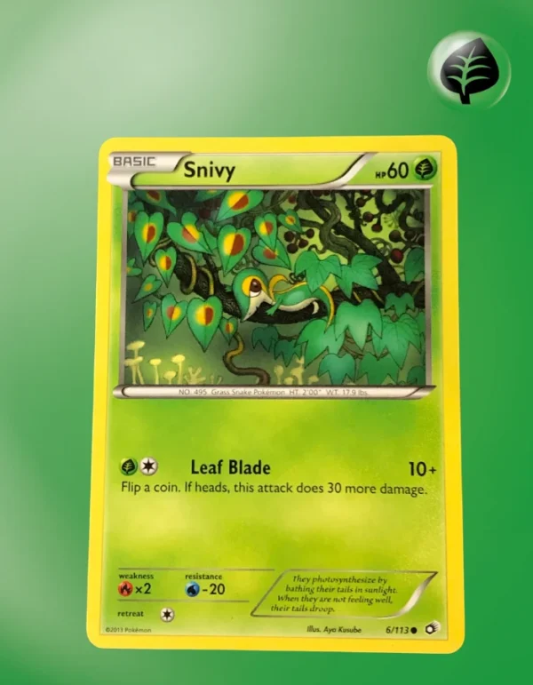Snivy 6/113 Legendary Treasures