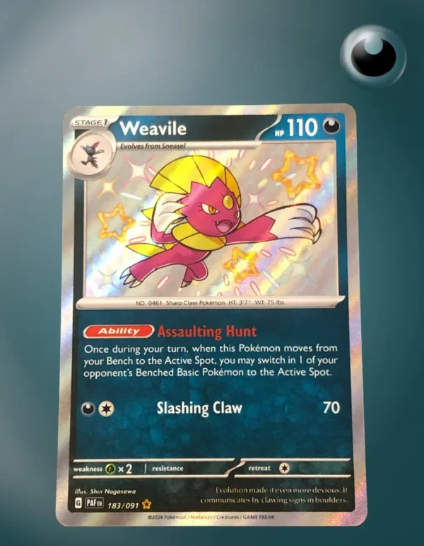 Weavile 183/091 Paldean Fates