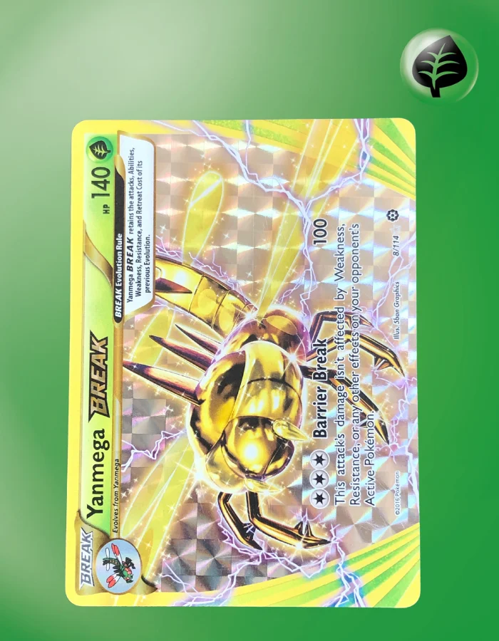 Yanmega Break 8/114 Steam Siege - TCG Coleccionistas