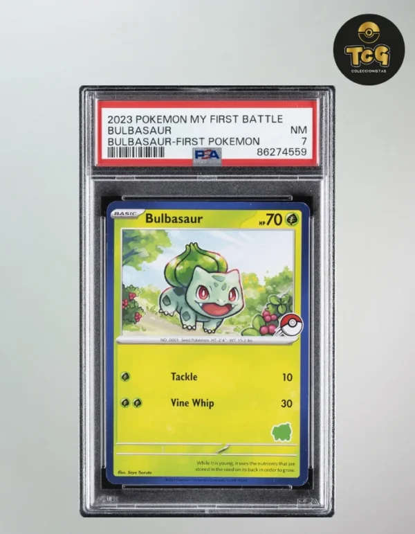 2023 Bulbasaure My First Battle PSA 7