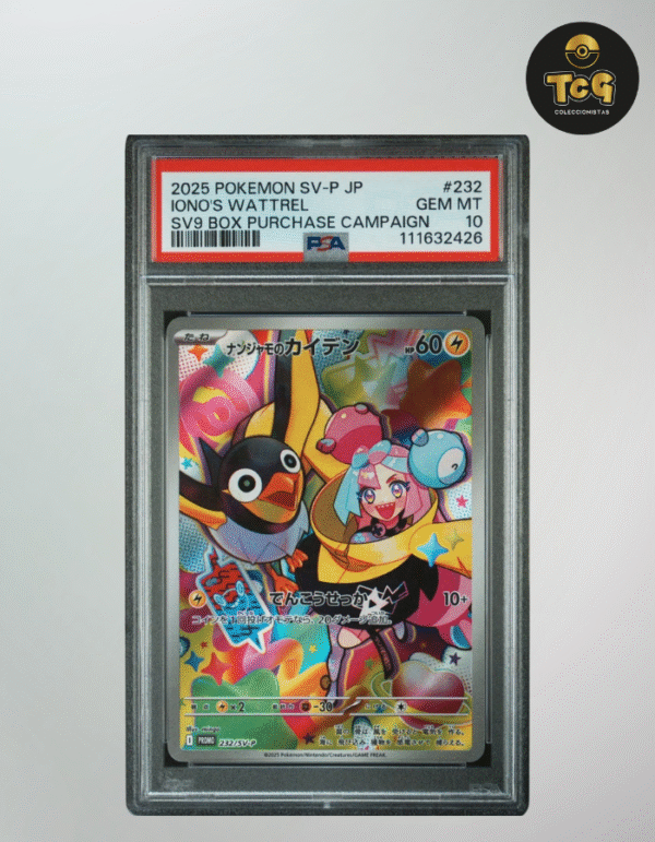 2025 Iono's Wattrel Box SV9 PSA 10