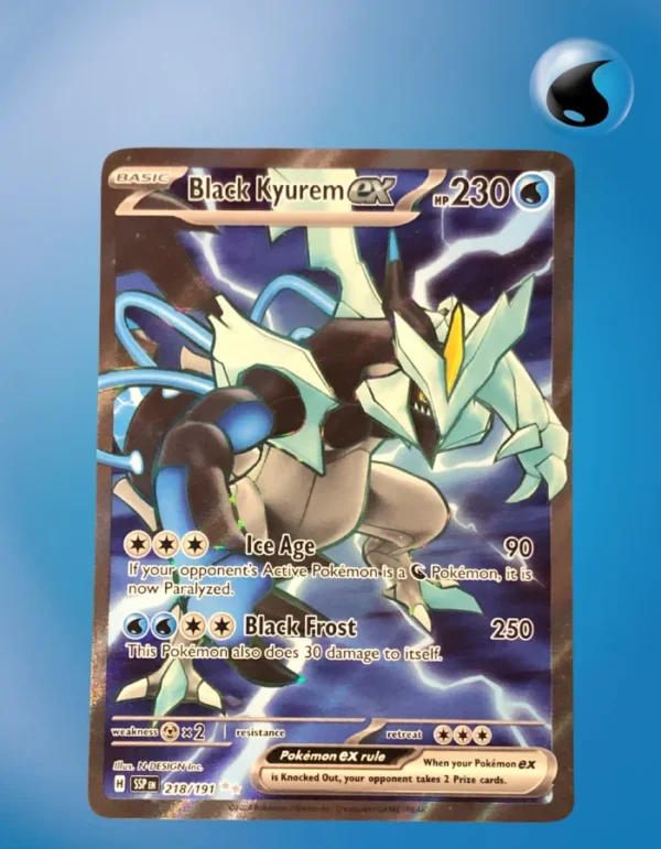 Black Kyurem ex 218/191 Surging Sparks