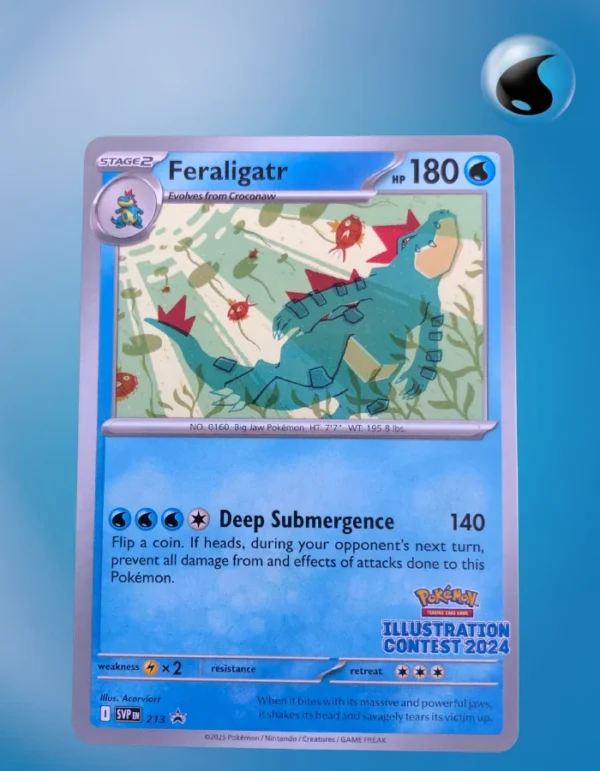 Feraligatr 213 Black Star Promos