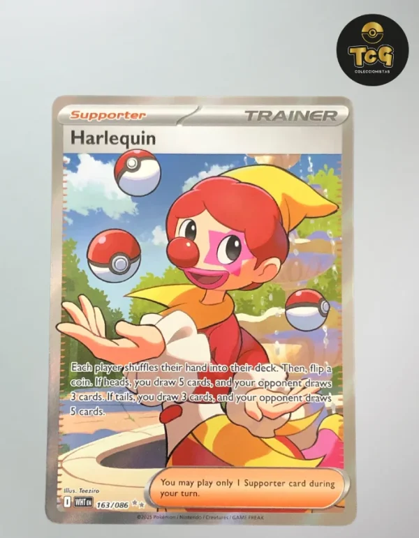 Harlequin 163/086 White Flare