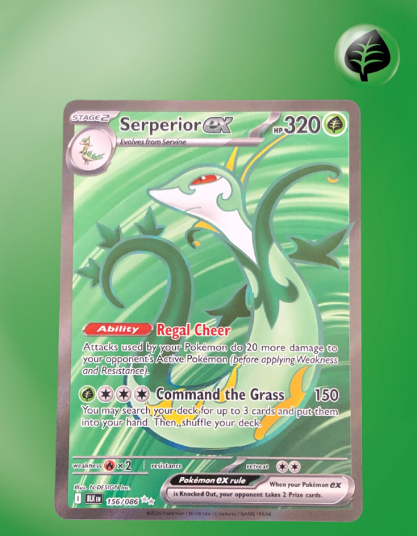 Serperior ex 156/086 Black Bolt