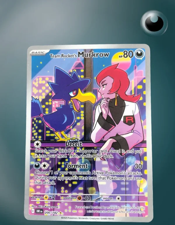 Team Rocket's Murkrow 200/182 Destined Rivals