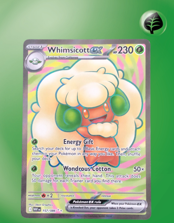 Whimsicott ex 157/086 White Flare
