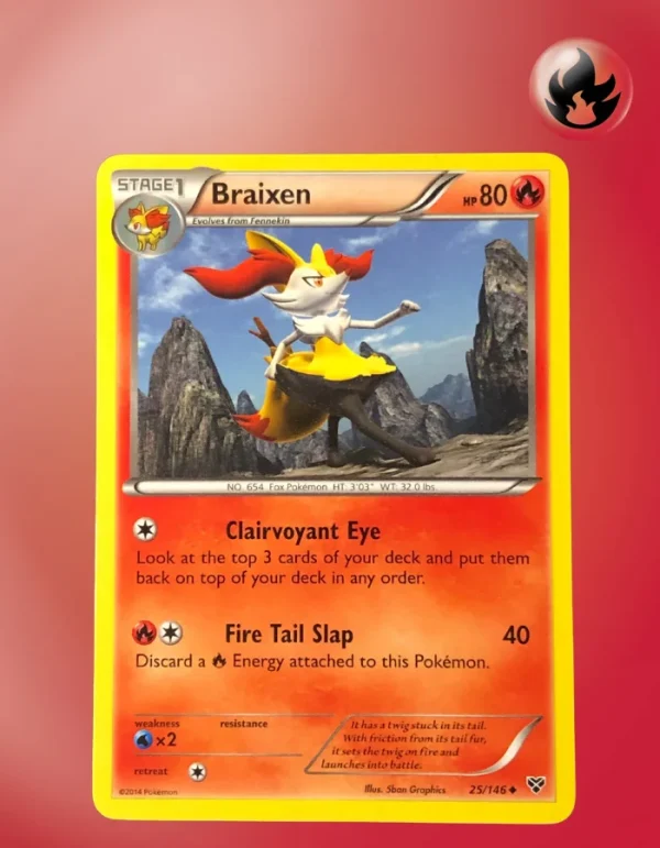 Braixen 25/146 XY Base Set