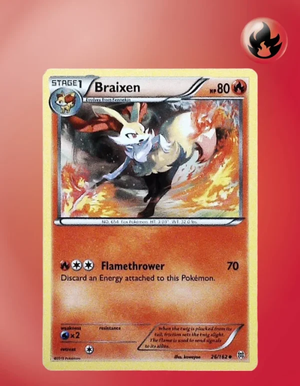 Braixen 26/162 Breakthrough