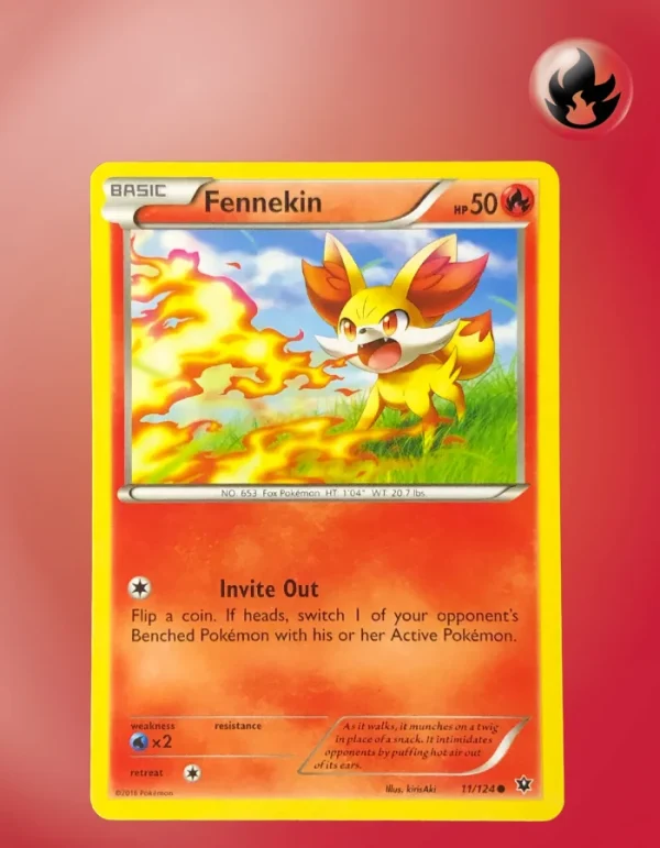 Fennekin 11/124 Fates Collide