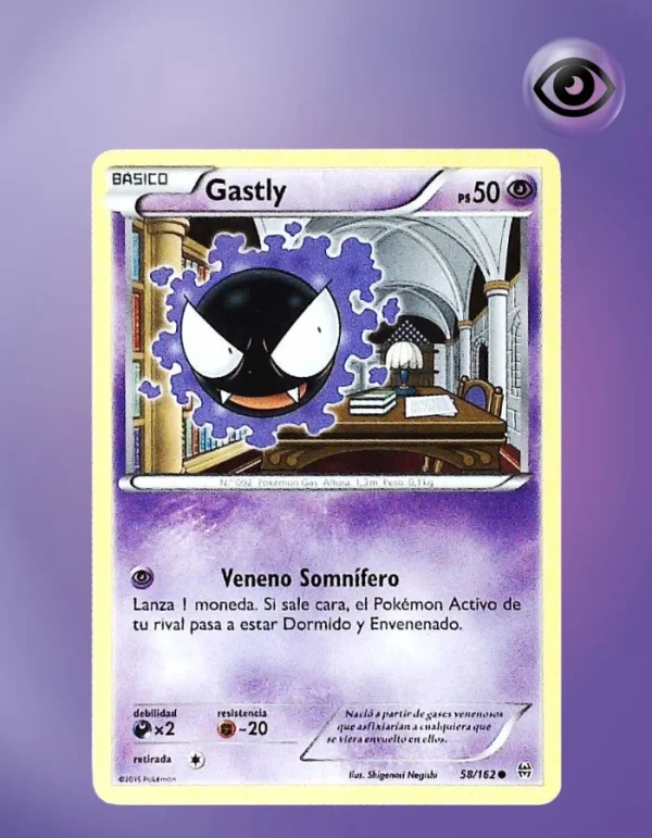 Gastly 58/162 Breakthrough Spanish