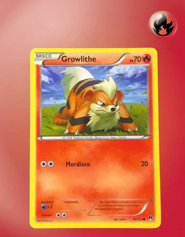 Growlithe 10/122 Breakpoint Spanish