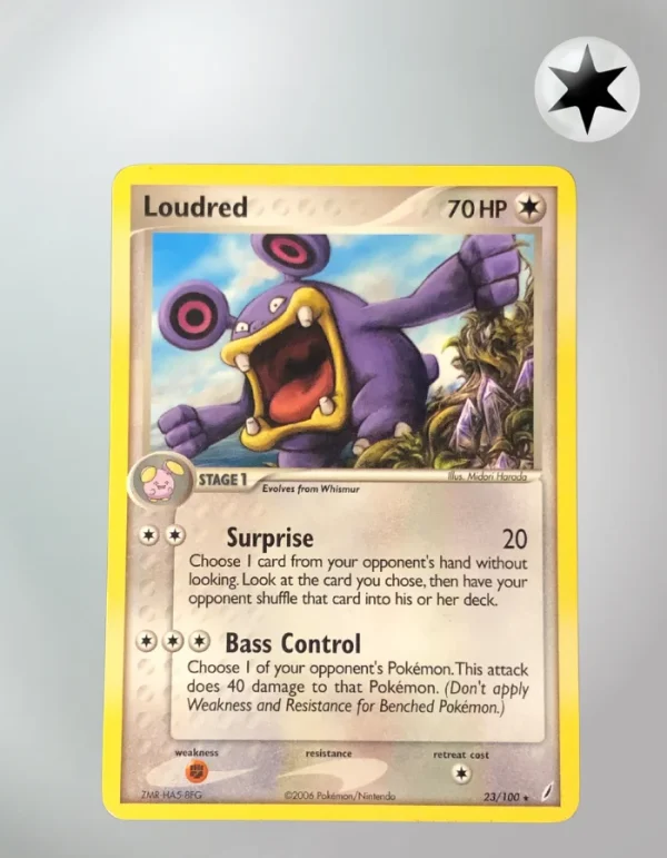 Loudred 23/100 Crystal Guardians