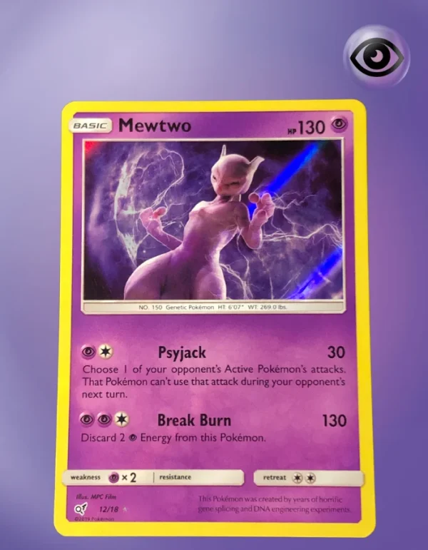Mewtwo 12/18 Detective Pikachu