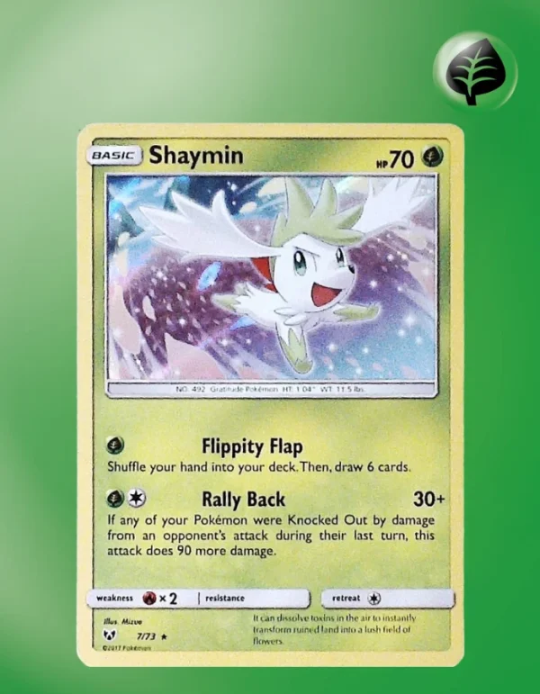 Shaymin 7/73 Holo Shining Legends
