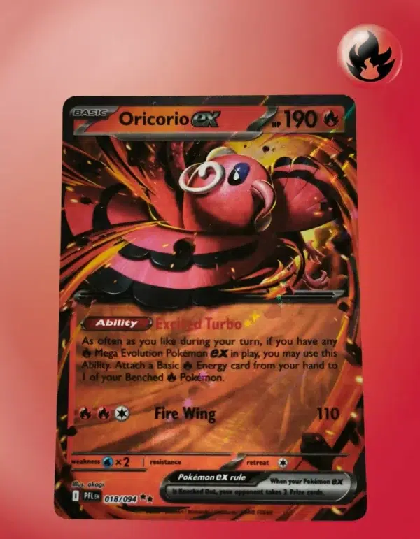 Oricorio ex 018/094 Phantasmal Flames