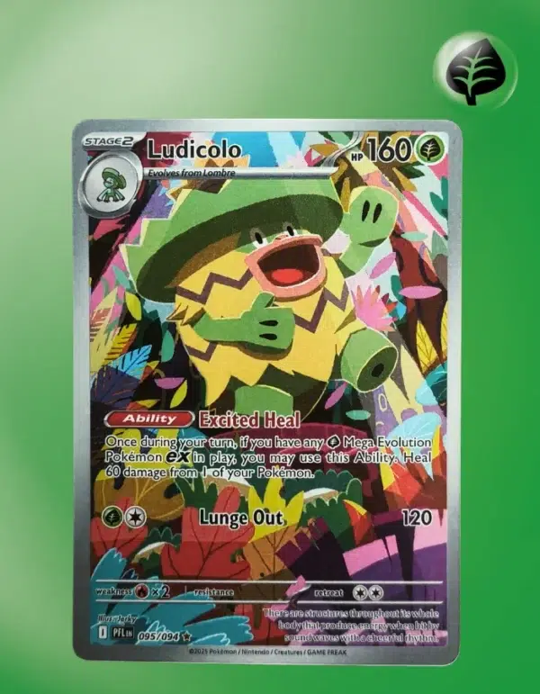 Ludicolo 095/094 Phantasmal Flames