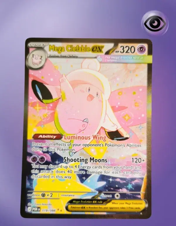 Mega Clefable ex 113/088 Perfect Order