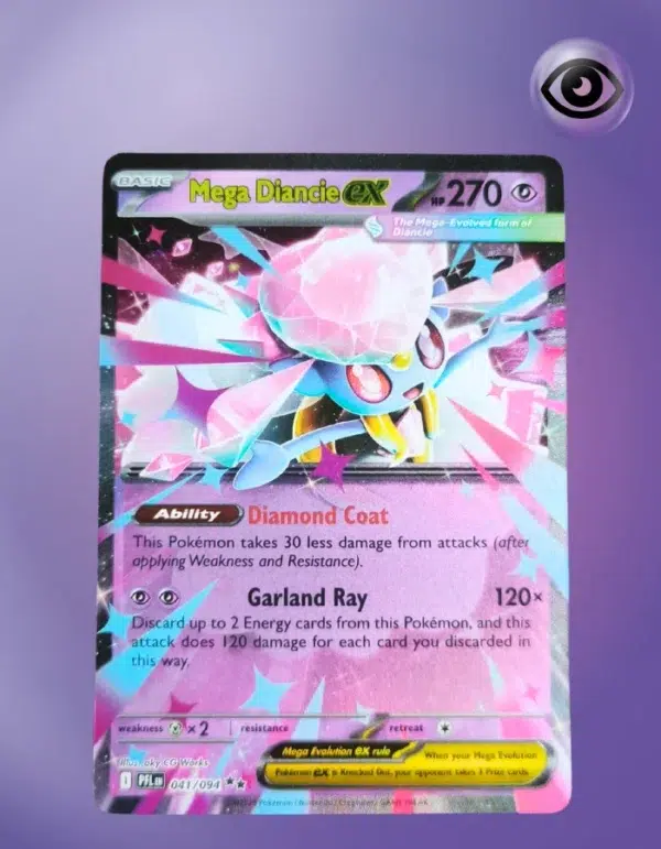 Mega Diancie 041/094 Phantasmal Flames